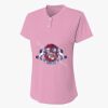 Ladies' Tek 2-Button Henley Shirt Thumbnail