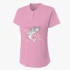 Ladies' Tek 2-Button Henley Shirt Thumbnail