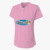 Ladies' Tek 2-Button Henley Shirt Thumbnail