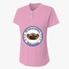 Ladies' Tek 2-Button Henley Shirt Thumbnail